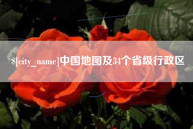 阜阳中国地图及34个省级行政区