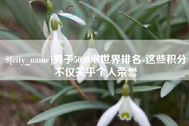 阜阳男子5000米世界排名-这些积分不仅关乎个人荣誉