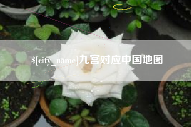 阜阳九宫对应中国地图