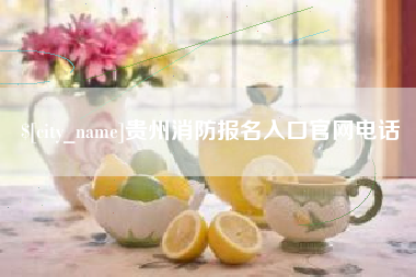 阜阳贵州消防报名入口官网电话