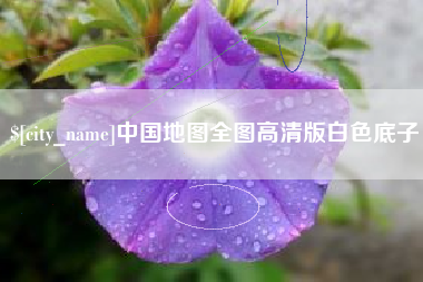 阜阳中国地图全图高清版白色底子