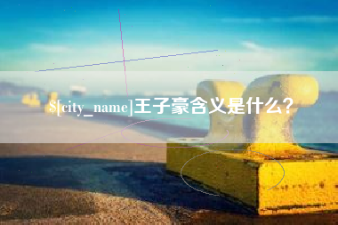 阜阳王子豪含义是什么？
