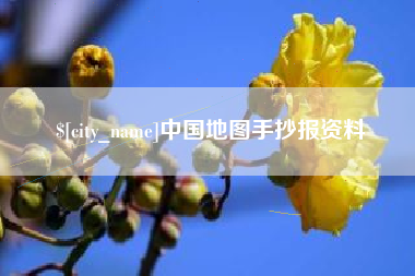 阜阳中国地图手抄报资料