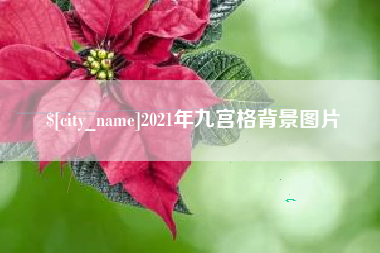 阜阳2021年九宫格背景图片