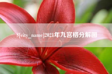 阜阳2021年九宫格分解图