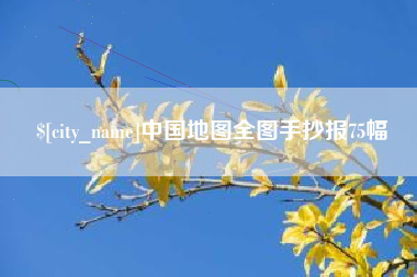 阜阳中国地图全图手抄报75幅