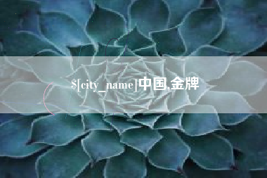 阜阳中国,金牌