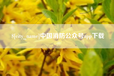 阜阳中国消防公众号app下载