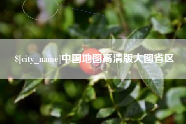 阜阳中国地图高清版大图省区