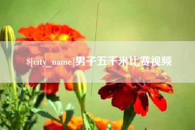 阜阳男子五千米比赛视频