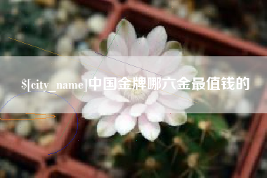 阜阳中国金牌哪六金最值钱的