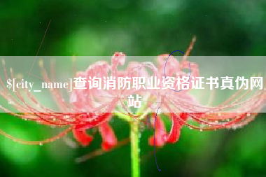 阜阳查询消防职业资格证书真伪网站